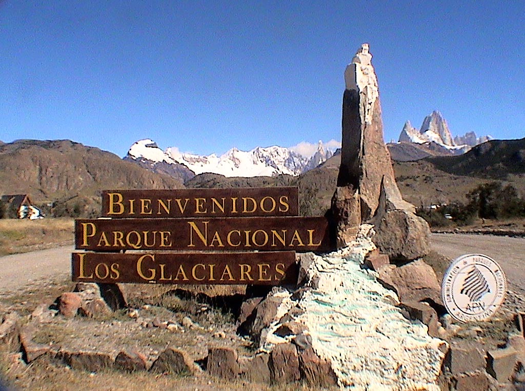 Entrada al Parque Nacional Los Glaciares, Santa Cruz. Foto: Fernando Rampezzotti