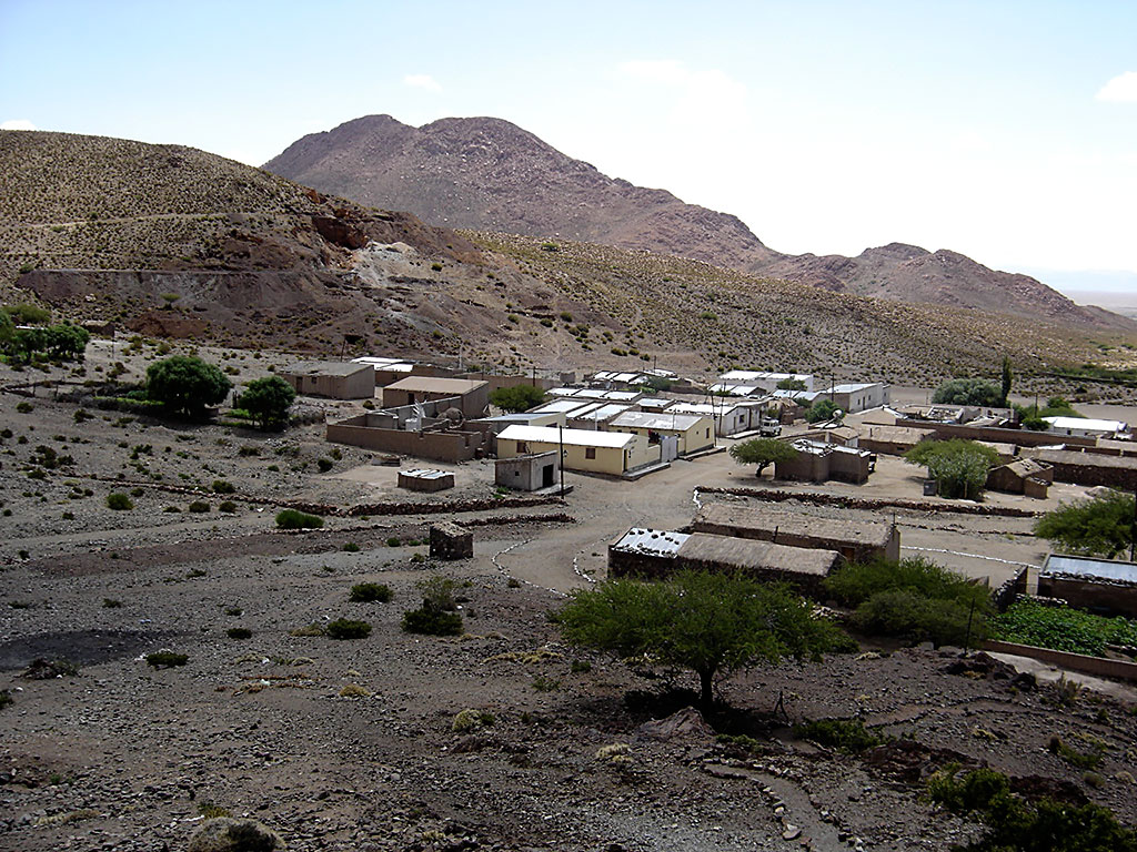 Vista general del Pueblo de Los Cobres, Salta. Puna Salteña. Foto: Christian Vitry
