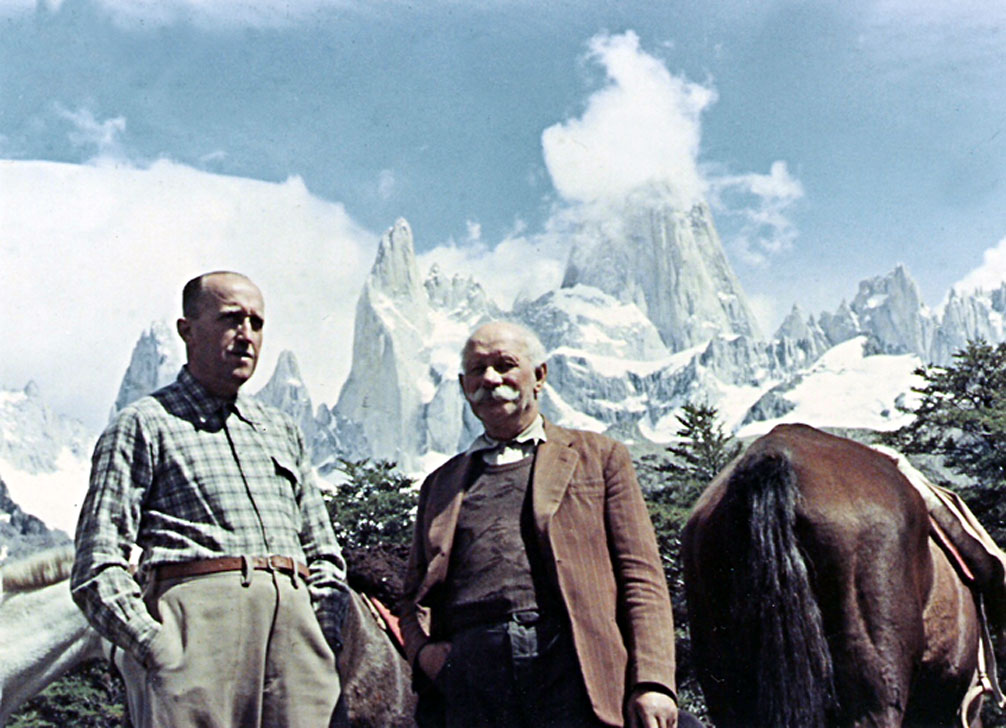Andreas Madsen y Carlos Bertomeu 1956