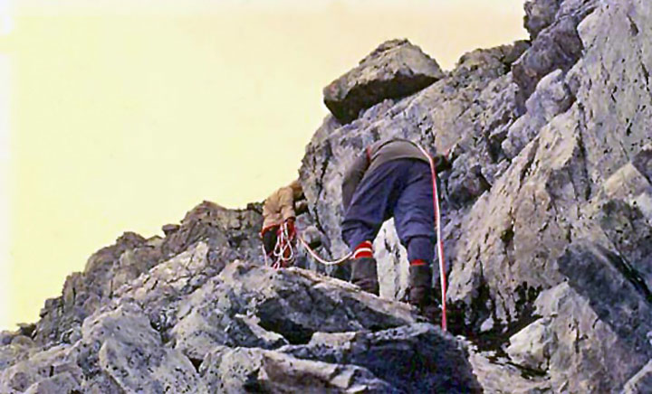 Hacia la cumbre del Cholila, Chubut