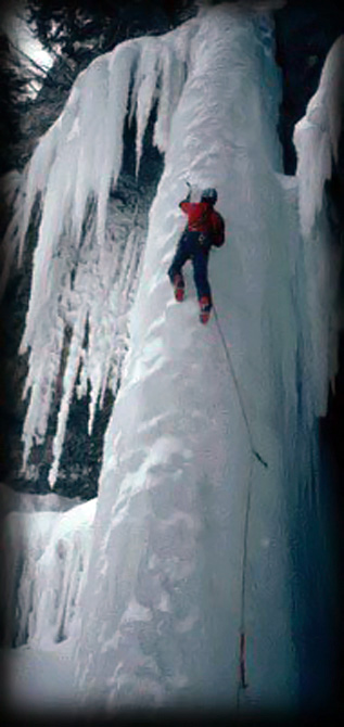 Daniel Pizarro. Escalada en hielo