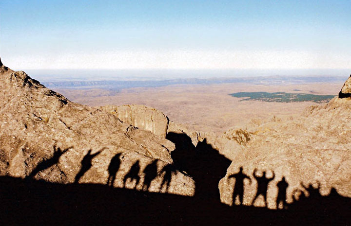 Sombras en Los Gigantes, Córdoba. Foto: Santiago Storni