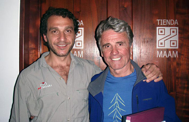 Christian Vitry y Peter Habeler
