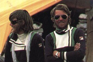 Reinhold Messner y Peter Habeler, Everest sin oxigeno.