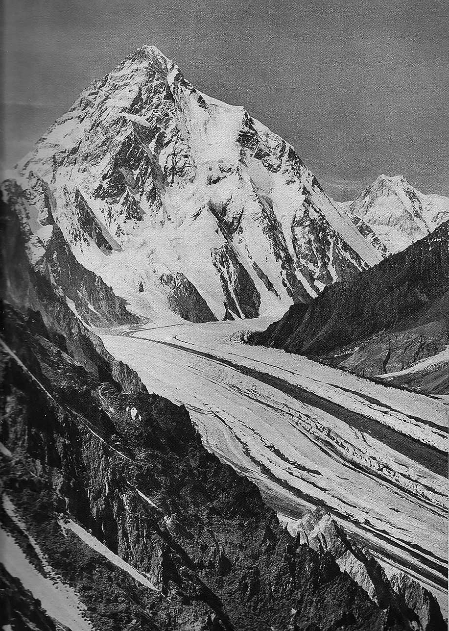 Cara Sur del K2, Cordillera del Karakorum, Pakistán