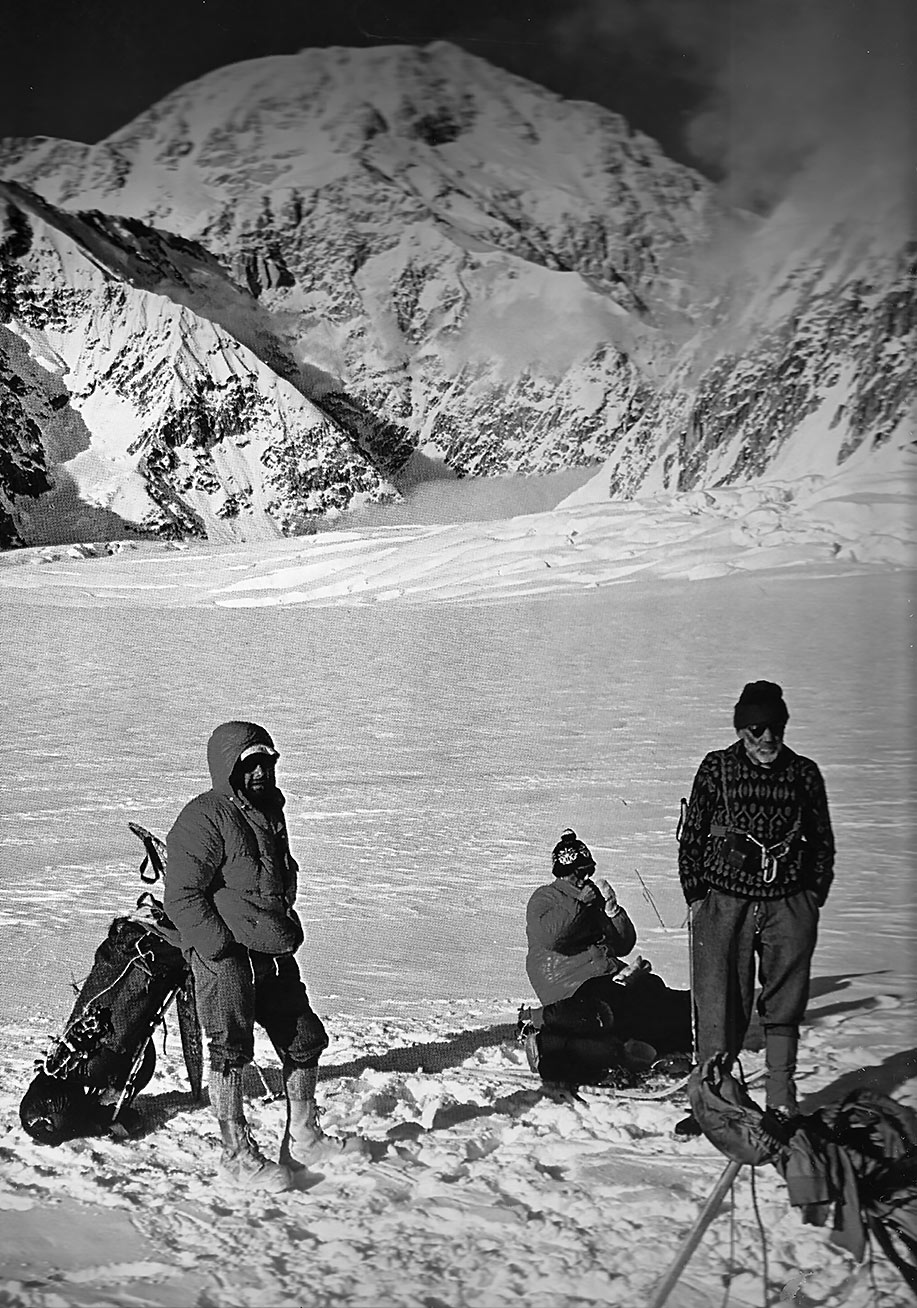Alpinistas en el monte McKinley, Alaska