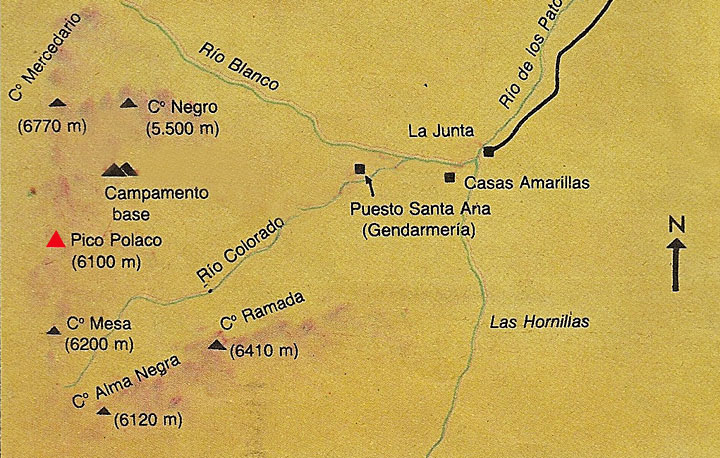 Cordón de La Ramada, Pico Polaco, Provincia de San Juan