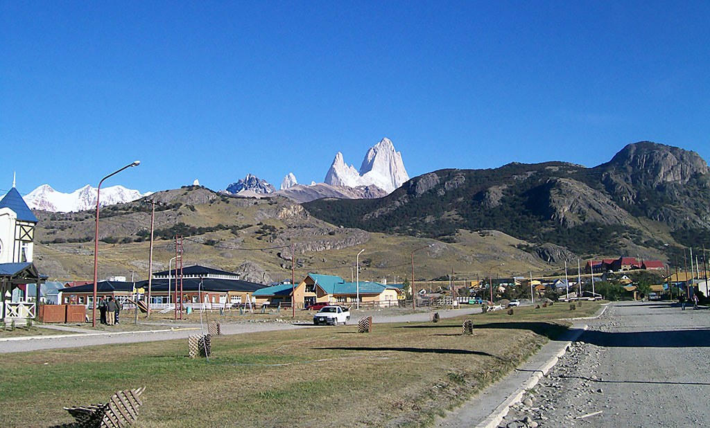 Pueblo del Chaltén. Foto: Guillermo Martin