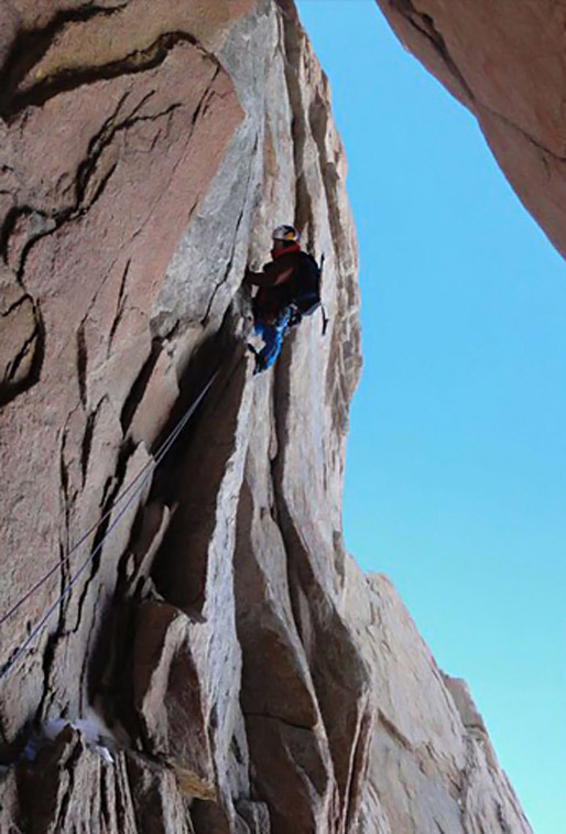 David Lama en el Cerro Torre 2011. Foto: Sitio oficial de David Lama