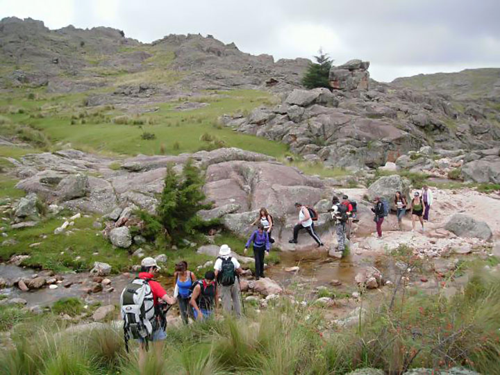 Trekking en Sierras de Córdoba. Foto: www.corodbacapital.olx.com.ar