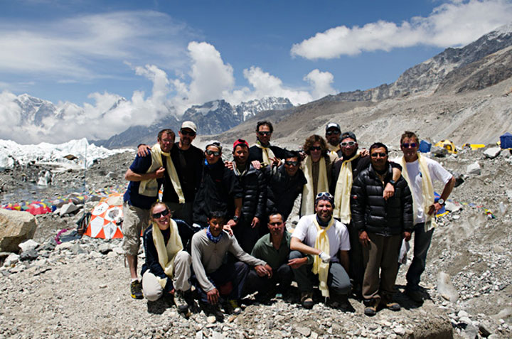 Expedición Argentina al Everest 2012. Foto: www.lanacion.com