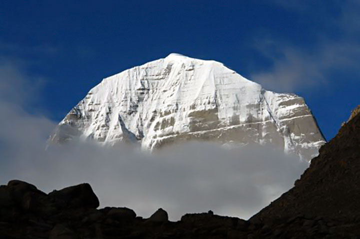 Monte Kail?sh en las montañas Himalayas, en el occidente de Tibet. Foto: www.skyscraperlife.com