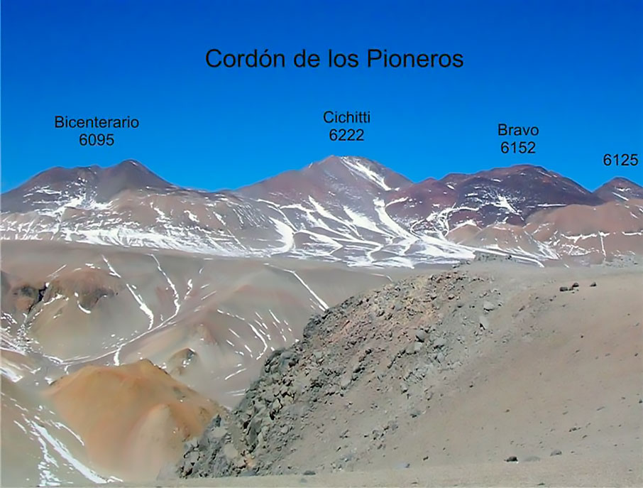 Cordón de los Pioneros, La Rioja. Foto: Guillermo Almaraz