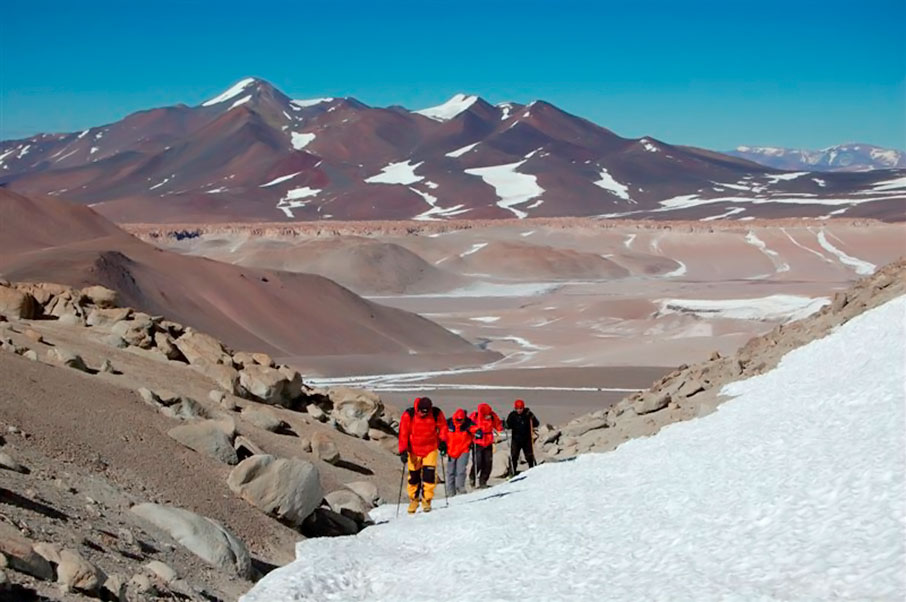 Ascenso a la cumbre del Bicentenario, La Rioja. Foto: Guillermo Almaraz