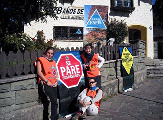 Campaña montañas limpias. Club Andino Bariloche