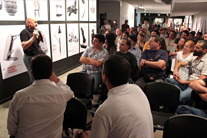 Auditorio de la Agencia Española de Cooperación Internacional para el Desarrollo en Buenos Aires. Foto: Christian Chavez