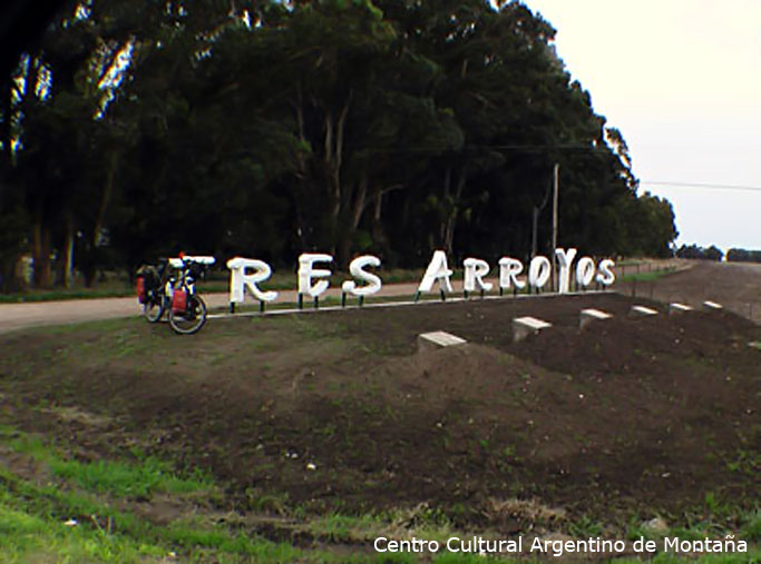 En el Pueblo de Tres Arroyos, Buenos Aires