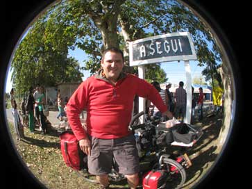 Luis N. Cribellati en su día de Partida desde Antonio Segui, Buenos Aires, Argentina.