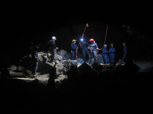 Cueva del Tigre, Mendoza.