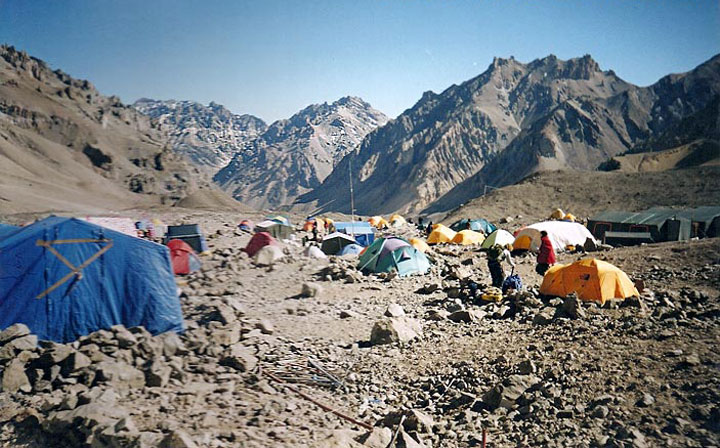 Plaza de Mulas, Aconcagua