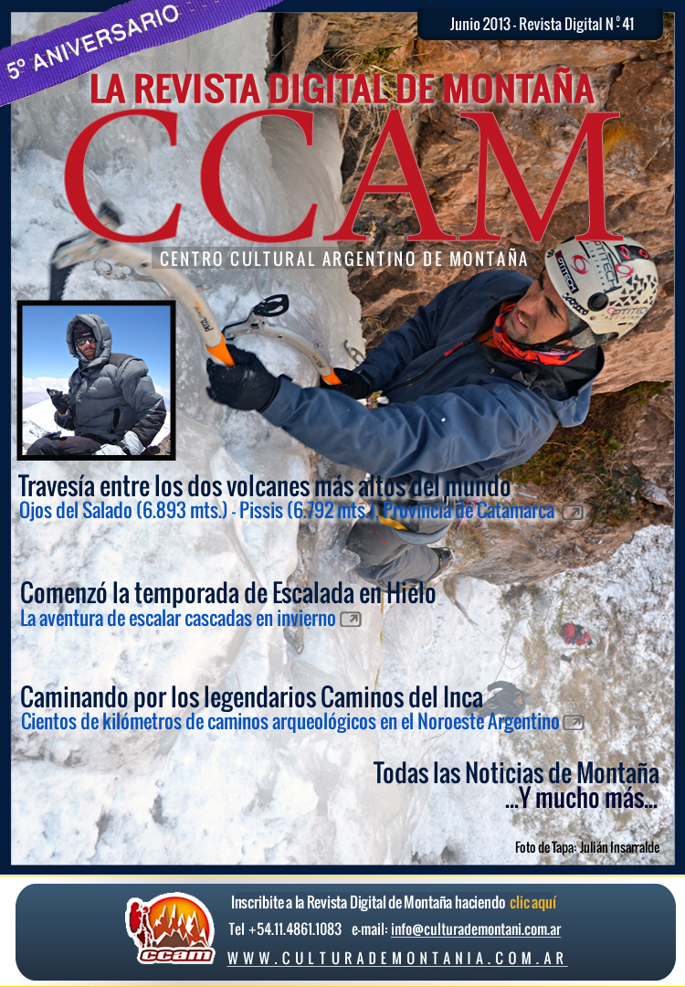 Edición Especial del Centro Cultural Argentino de Montaña
