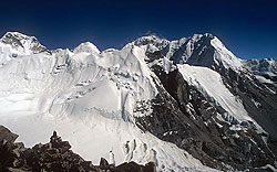 Jonsong Peak (7473 msnm), Himalaya, India