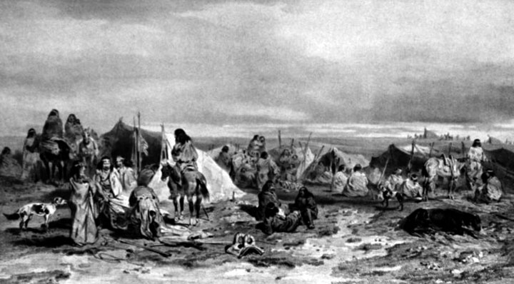 Aborigenes de la patagonia argentina. El singular misterio de la aparición de los cueros. Cuentos y Leyendas de Montaña.
