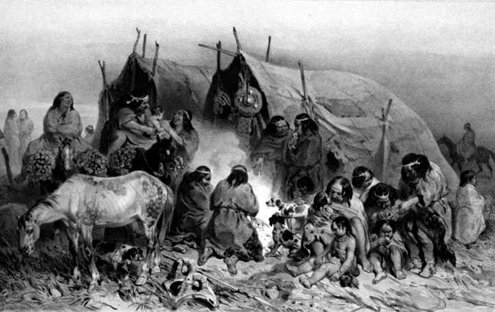 Aborigenes de la patagonia argentina. El singular misterio de la aparición de los cueros. Cuentos y Leyendas de Montaña.