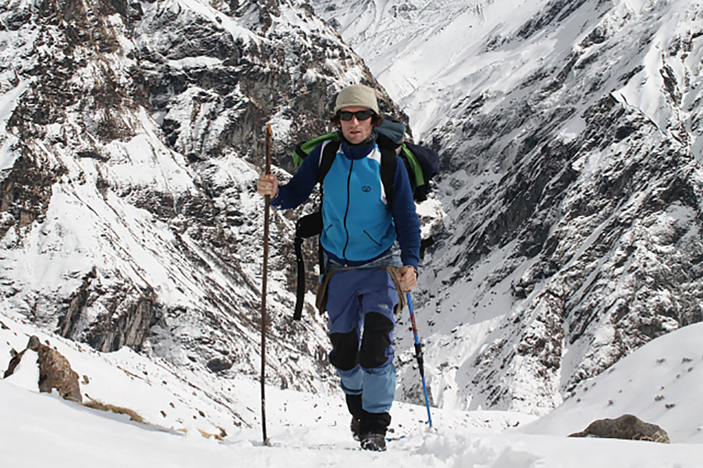 Descendiendo de la cumbre, Cerro Tres Picos, Buenos Aires. Entrenamientos de montaña. Foto: Natalia Fernández